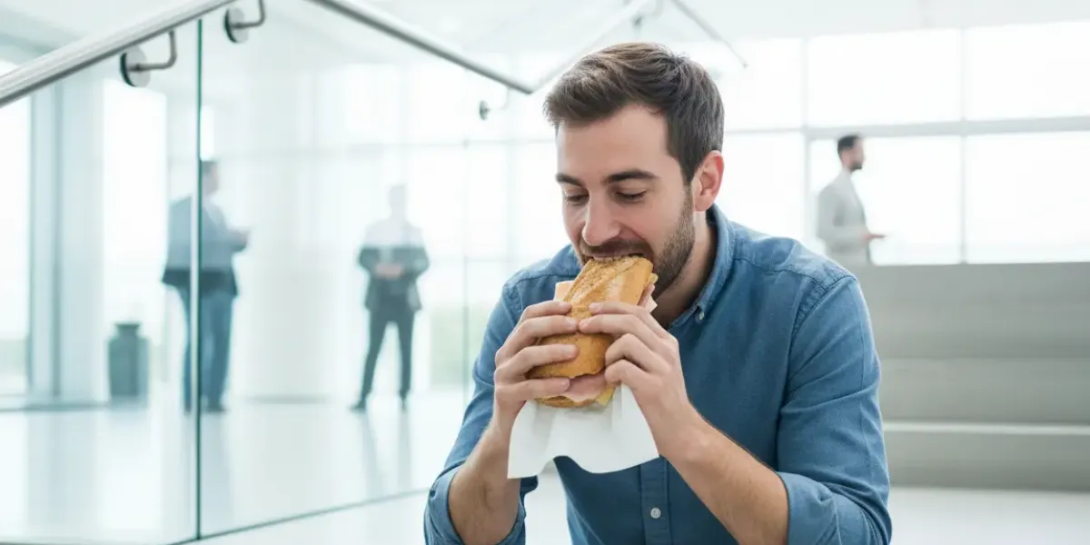 Trabajos que exigen comer fuera de casa :: Menu ederra bere errezetarekin